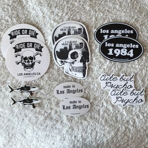 Set of 12 Brandy Melville stickers!
